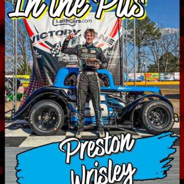 He's fresh off a victory at Wake County! Preston Wrisley is this week's In the Pits featured driver! Go to the ?? in our...