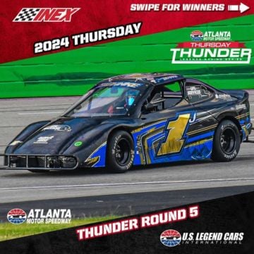 Tap the ?? to congratulate the Round 5 winners from Atlanta Motor Speedway’s Thursday Thunder?? Rookie Bando: Casen Tat...