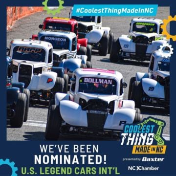 We know the Legend Car is the Coolest Thing Made in North Carolina! Click on the link in our bio to vote for the Legend ...