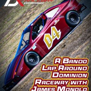 Take a ride with James on the new 3/4-mile course at Dominion Raceway!?? #WinterHeat