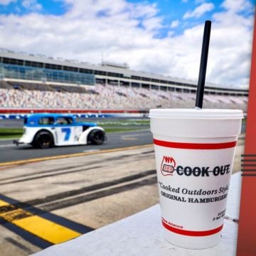 The first signs of summer in Charlotte. ?? @CookOut Summer Shootout kicks off Monday night and you can get in for ????