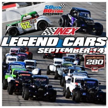 ????????????-??????. For the first time in a ???????? time, the @uslegendcars are coming to South Boston Speedway! They’...