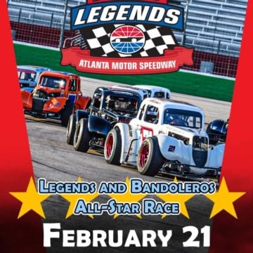 Join AMS Legends this Friday at Atlanta Motor Speedway for their annual Legends and Bandoleros All-Star Race!? Details a...