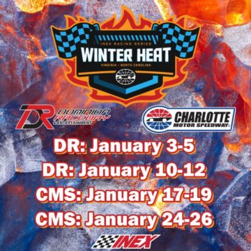 NEWS | Winter Heat is going to Virginia and North Carolina in 2025! The 2024 INEX Banquet will be Friday, January 24 at ...