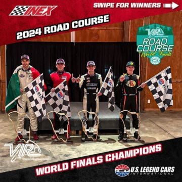 Click the ?? to congratulate the 2024 Road Course World Finals Champions, Top 5 finishers, and MPI Up on the Wheel Award...