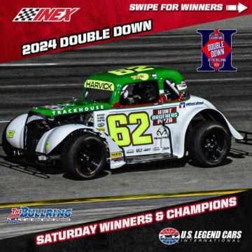 The Double Down closed out Saturday at The Bullring with four more action-packed features! ?? Bandolero Race 3: Aspyn L...