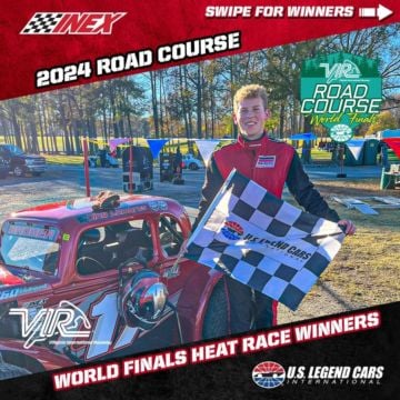 The Heat Race Winners from Saturday's Road Course World Finals, setting the stage for Sunday's Championship Features!?? ...