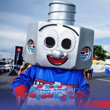 IT’S A PARTY. ???? Celebrate Lug Nut’s birthday with all his friends at @CookOut Summer Shootout with games, prizes, an...