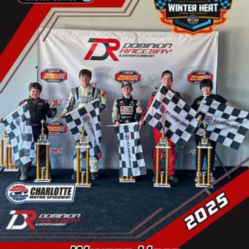 The 2025 Winter Heat Champions across 10 rounds at Charlotte Motor Speedway and Dominion Raceway!?? BANDITS: Kevin Stien...