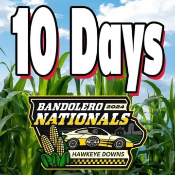 10 Days to Go! We’re ready for Hawkeye Downs?????? #BandoNats