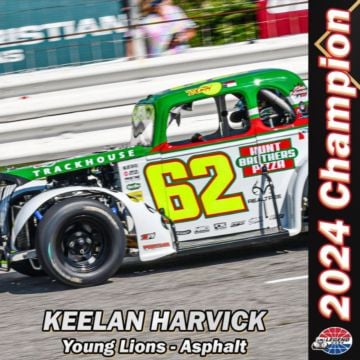 It's not simply adding to the legacy. Keelan Harvick is forging his own by adding the 2024 INEX Young Lions Asphalt Nati...