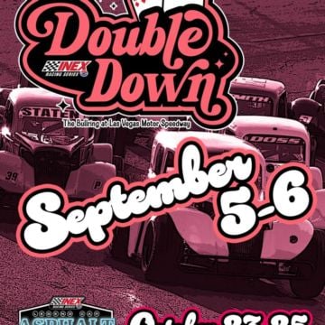 Get ready to Double Down at The Bullring at Las Vegas Motor Speedway for two nights full of racing ahead of the 2025 INE...